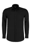Men´s Tailored Fit Poplin Shirt Long Sleeve Black