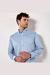 Men´s Slim Fit Stretch Oxford Shirt Long Sleeve