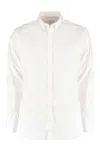 Men´s Slim Fit Stretch Oxford Shirt Long Sleeve White