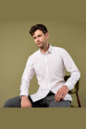 Men´s Slim Fit Business Shirt Long Sleeve