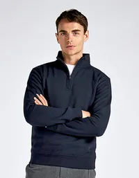 Regular Fit 1/4 Zip Sweatshirt