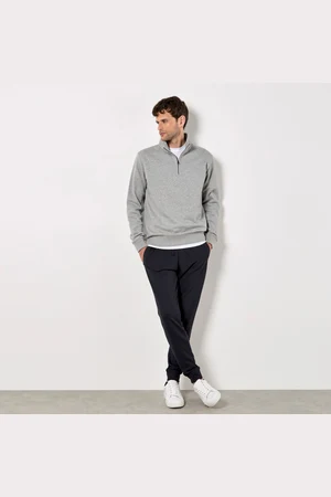 Regular Fit 1/4 Zip Sweatshirt