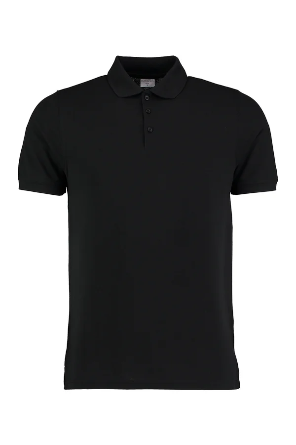 Slim Fit Heavy Weight Klassic Superwash® 60°  Polo Black