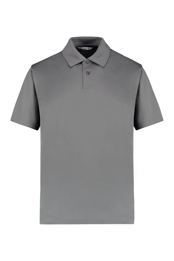 Regular Fit Superwash® 60° Pique Polo with Cooltex® Plus Charcoal