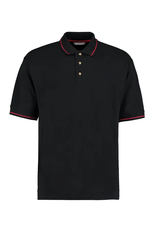 Classic Fit St. Mellion Polo black/bright red