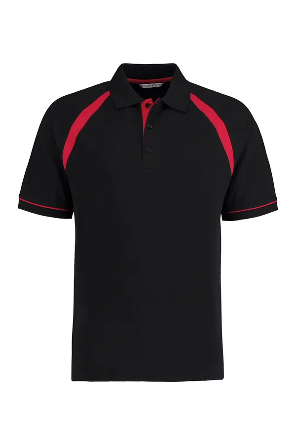Classic Fit Oak Hill Polo black/bright red