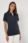 Women´s Classic Fit St. Mellion Polo Navy / White