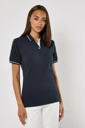 Women´s Classic Fit St. Mellion Polo Navy / White