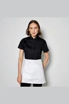 Women´s Tailored Fit Shirt Mandarin Collar Short Sleeve