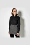 Women´s Tailored Fit Shirt Mandarin Collar Long Sleeve