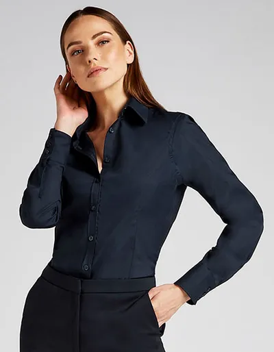 Women´s Tailored Fit Business Shirt Long Sleeve