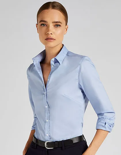 Women´s Tailored Fit Stretch Oxford Shirt Long Sleeve