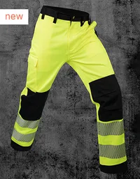 EOS Hi-Vis Workwear Trousers With Printing Areas