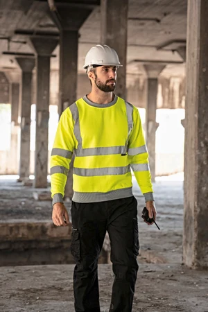 Hi-Vis Workwear Sweatshirt Limerick