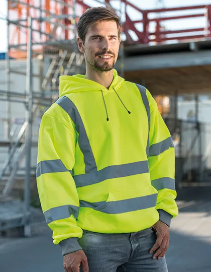 Hi-Vis Workwear Hoody Cork
