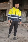 Hi-Vis Workwear Hooded Sweat-Jacket Galway