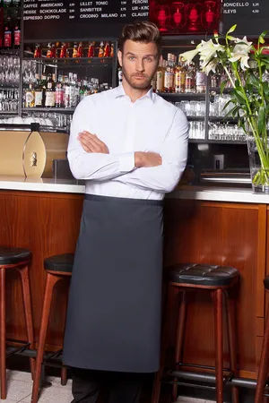 Bistroschürze Ibiza Anthracite (ca. Pantone 7540C)