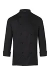 Kochjacke Basic Black (ca. Pantone 419C)