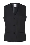 Damenweste Basic Black (ca. Pantone 419C)