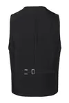 Herrenweste Basic Black (ca. Pantone 419C)