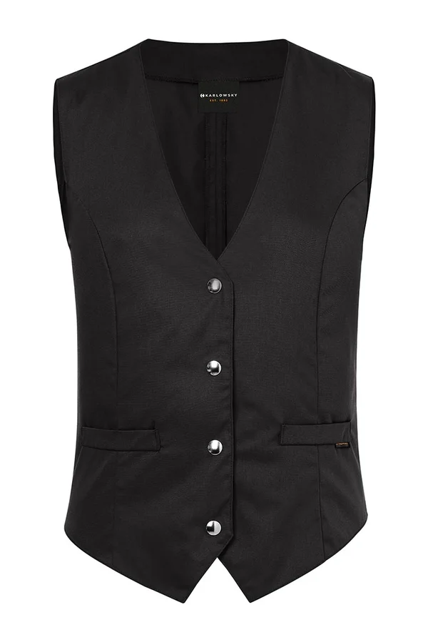 Damenweste Lena Black (ca. Pantone 419C)