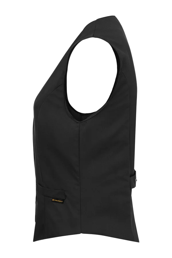 Damenweste Lena Black (ca. Pantone 419C)