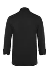 Basic Kochjacke Black (ca. Pantone 419C)