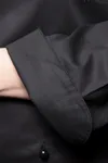 Basic Kochjacke Black (ca. Pantone 419C)