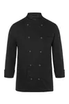 Basic Kochjacke Black (ca. Pantone 419C)