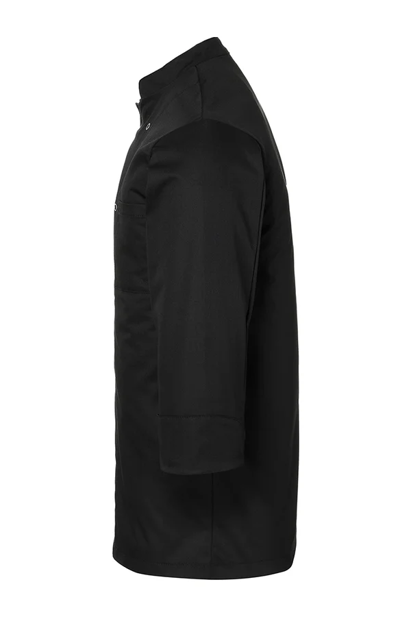 Basic Kochjacke Black (ca. Pantone 419C)