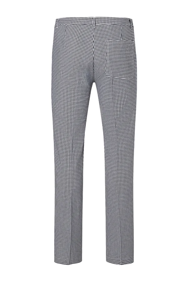 Kochhose Basic Black (ca. Pantone 419C) / White