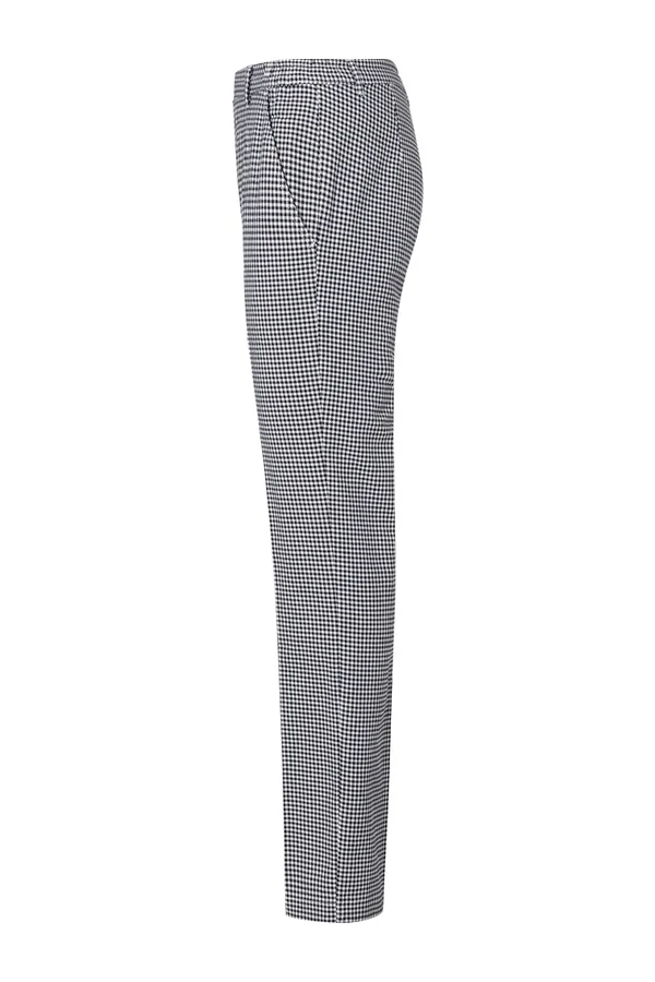 Kochhose Basic Black (ca. Pantone 419C) / White