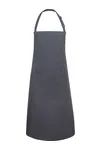 Latzschürze Basic mit Tasche und Schnalle Anthracite (ca. Pantone 7540C)