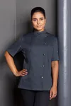Kochjacke Greta Anthracite (ca. Pantone 7540C)