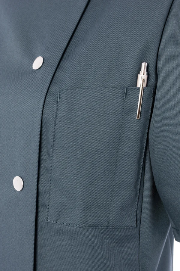 Kochjacke Greta Anthracite (ca. Pantone 7540C)