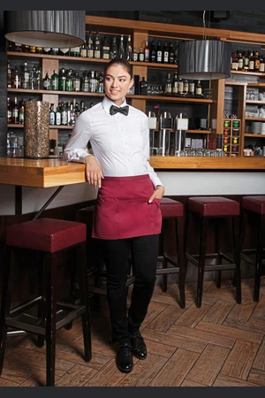 Waist Apron Basic With Pocket