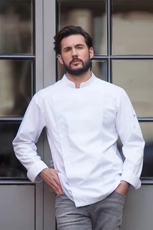 Kochjacke Noah White