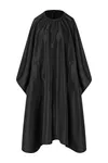 Wasserabweisender Schneideumhang mit Handdurchgriffen Black
