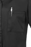Kurzarm Damenkasack Essential Black