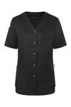 Kurzarm Damenkasack Essential Black