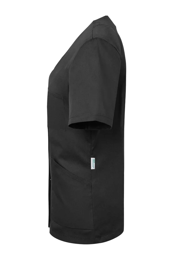 Kurzarm Damenkasack Essential Black