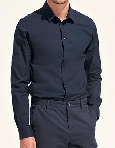 Men´s Long Sleeve Stretch Shirt Blake