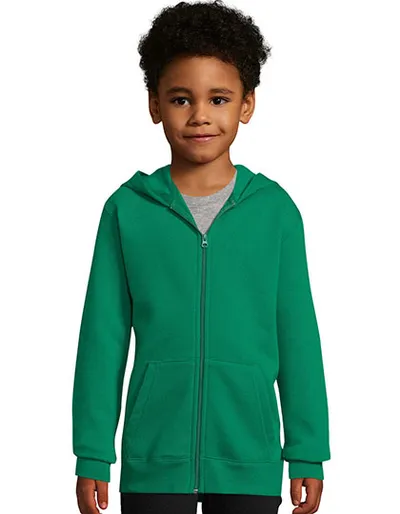 Kids´ Zip Hoodie Stone