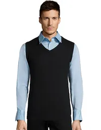 Unisex Sleeveless Sweater Gentlemen