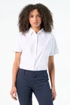 Women´s Oxford-Blouse Elite Short Sleeve