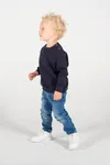 Crew Neck Sweatshirt Navy