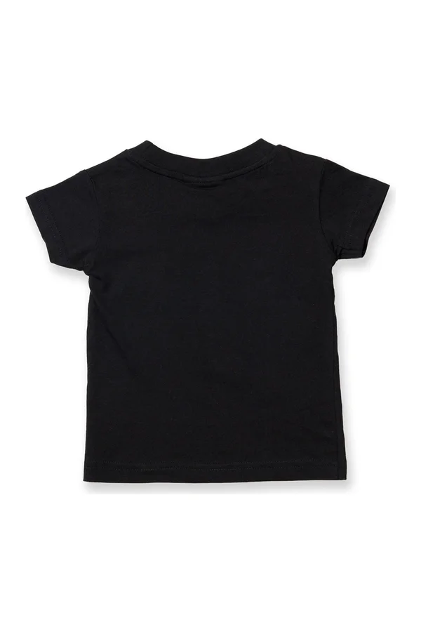 Baby-Kids Crew Neck T-Shirt Black