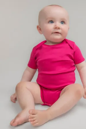 Short Sleeved Body Fuchsia