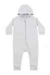 Toddler Fleece All In One Heather Grey