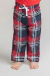 Baby Tartan Trousers Red-Navy Check
